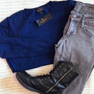 Navy Crewneck Sweater